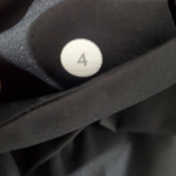 Lululemon Athletica Women's Black Cropped Leggings Size Ruched Mesh Size… - Picture 7 of 10